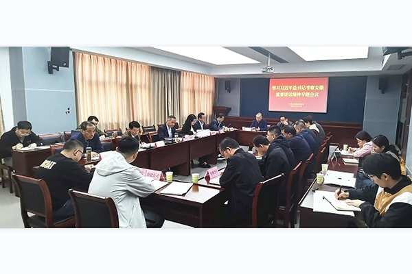 金誠投資集團黨總支召開擴大會議  專題學習習近平總書記考察安徽重要講話精神
